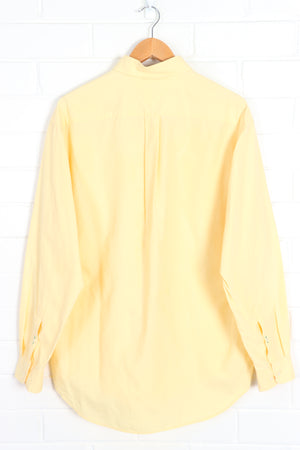 TOMMY HILFIGER Yellow Long Sleeve Shirt (XL) - Vintage Sole Melbourne