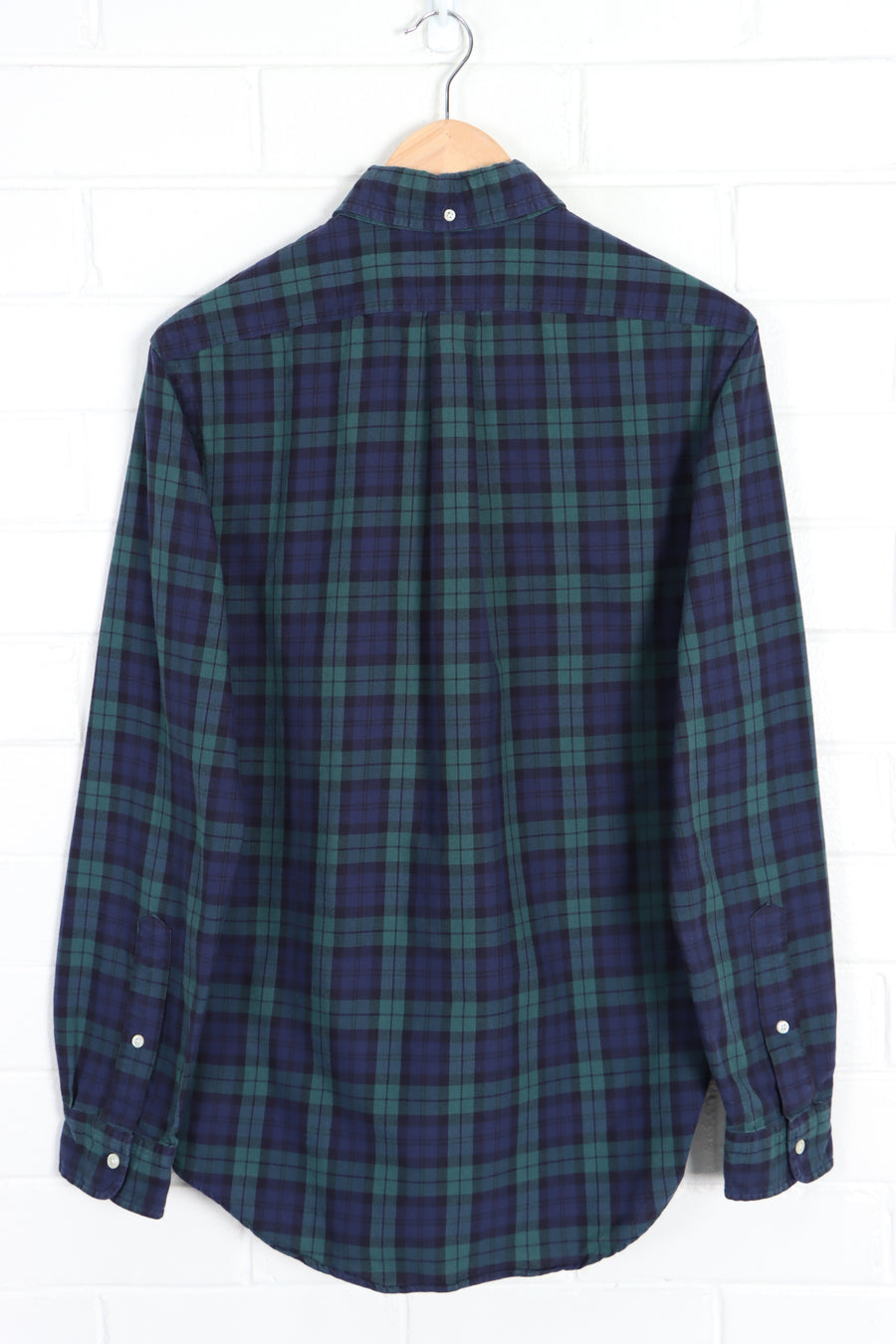 RALPH LAUREN Tartan Slim Fit Long Sleeve Shirt (M) - Vintage Sole Melbourne