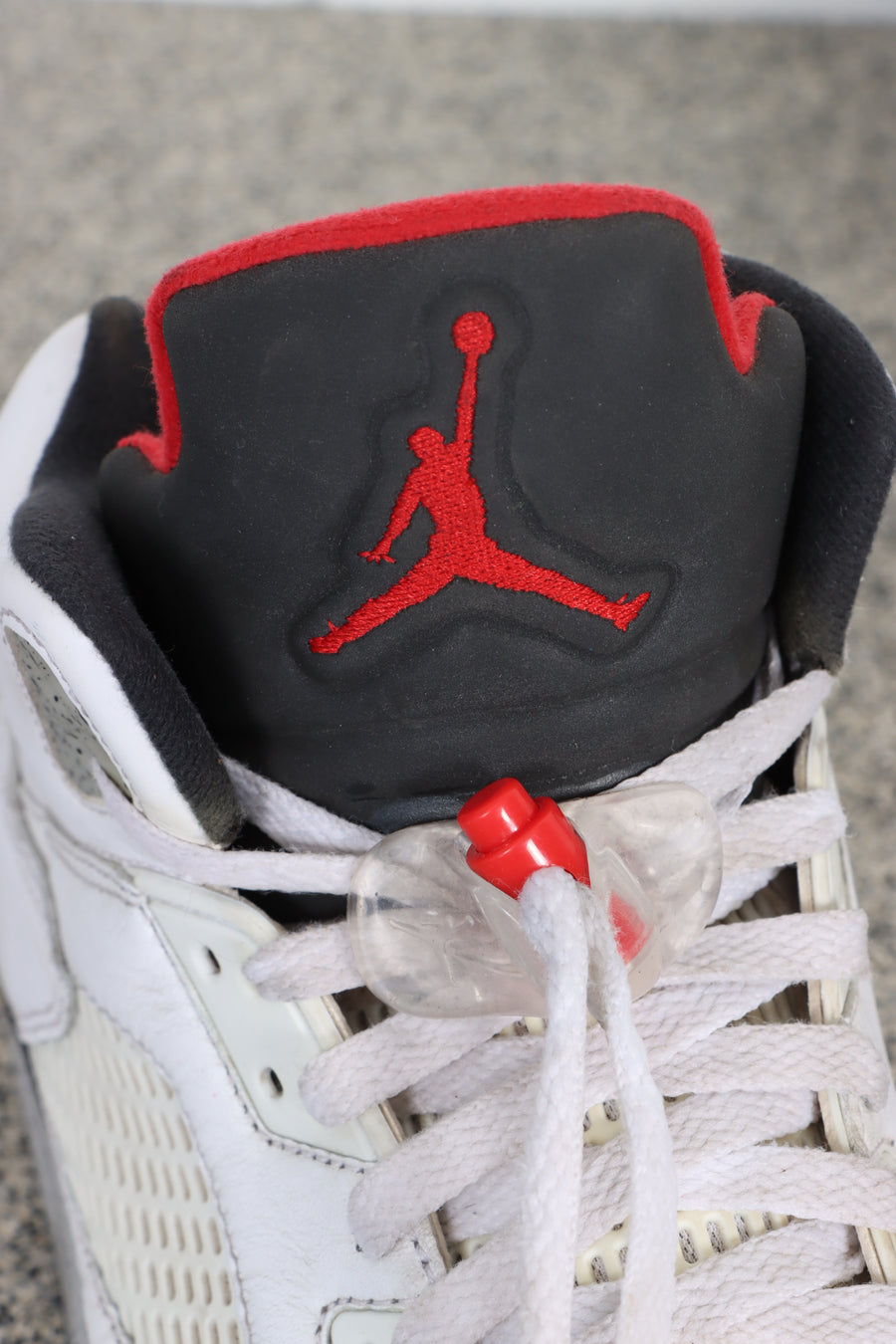 AIR JORDAN 5 'Retro White Cement' Sneakers (10)