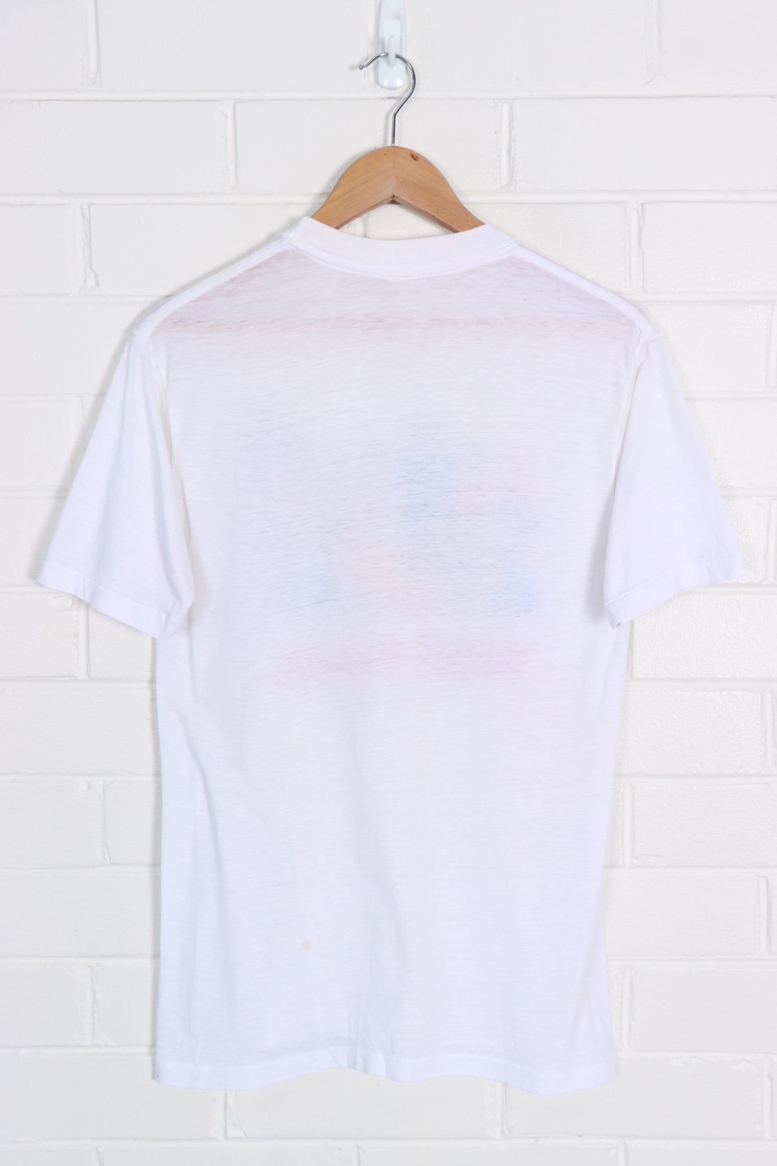 Vintage 1985 Popeye's Friends Cartoon Single Stitch Tee USA Made (S) - Vintage Sole Melbourne