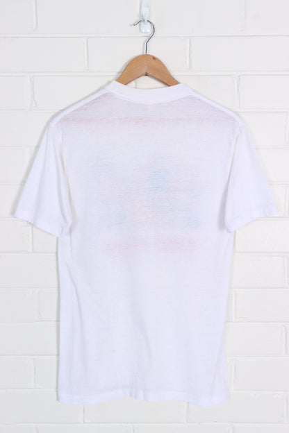 Vintage 1985 Popeye's Friends Cartoon Single Stitch Tee USA Made (S) - Vintage Sole Melbourne