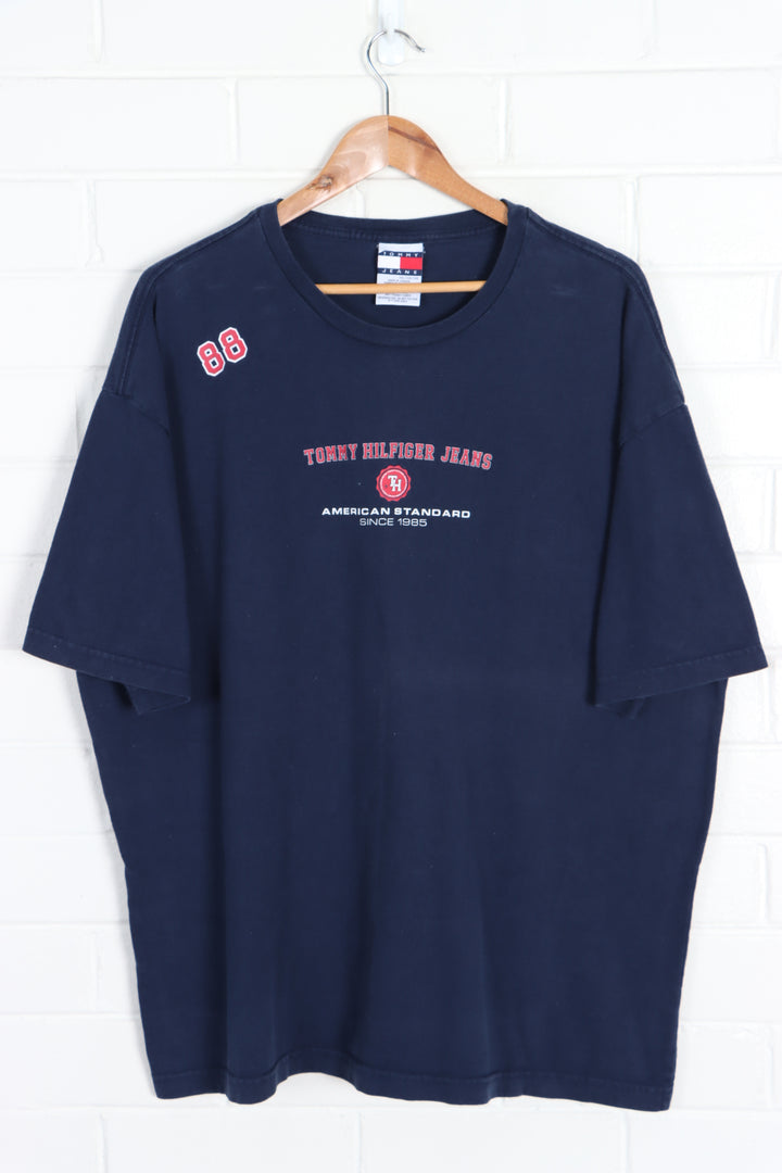 TOMMY HILFIGER JEANS Front Back Tee Canada Made (XXL) - Vintage Sole Melbourne