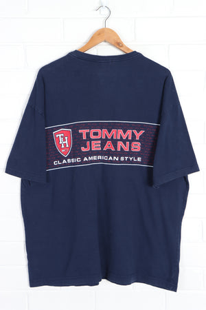 TOMMY HILFIGER JEANS Front Back Tee Canada Made (XXL) - Vintage Sole Melbourne