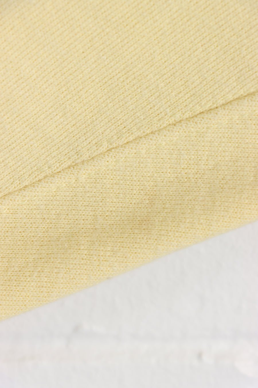 CHAMPION Reverse Weave Light Yellow Sweatshirt USA Made (L)