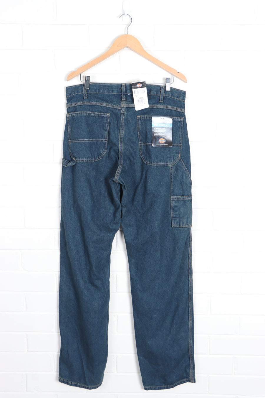 DICKIES Deadstock Relaxed Fit Carpenter Jeans (34 x 34) - Vintage Sole Melbourne