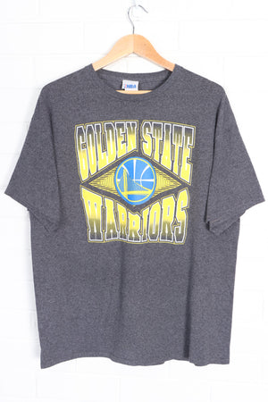 NBA Golden State Warriors Block Logo Tee (L)