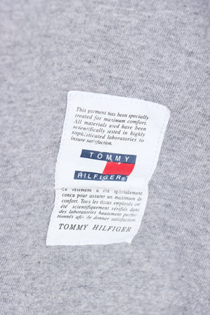 Grey TOMMY HILFIGER USA Made Logo T-Shirt (XL) - Vintage Sole Melbourne