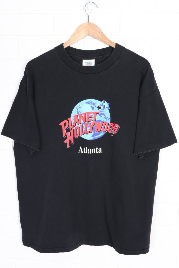 PLANET HOLLYWOOD Atlanta Single Stitch Tee USA Made (XL)
