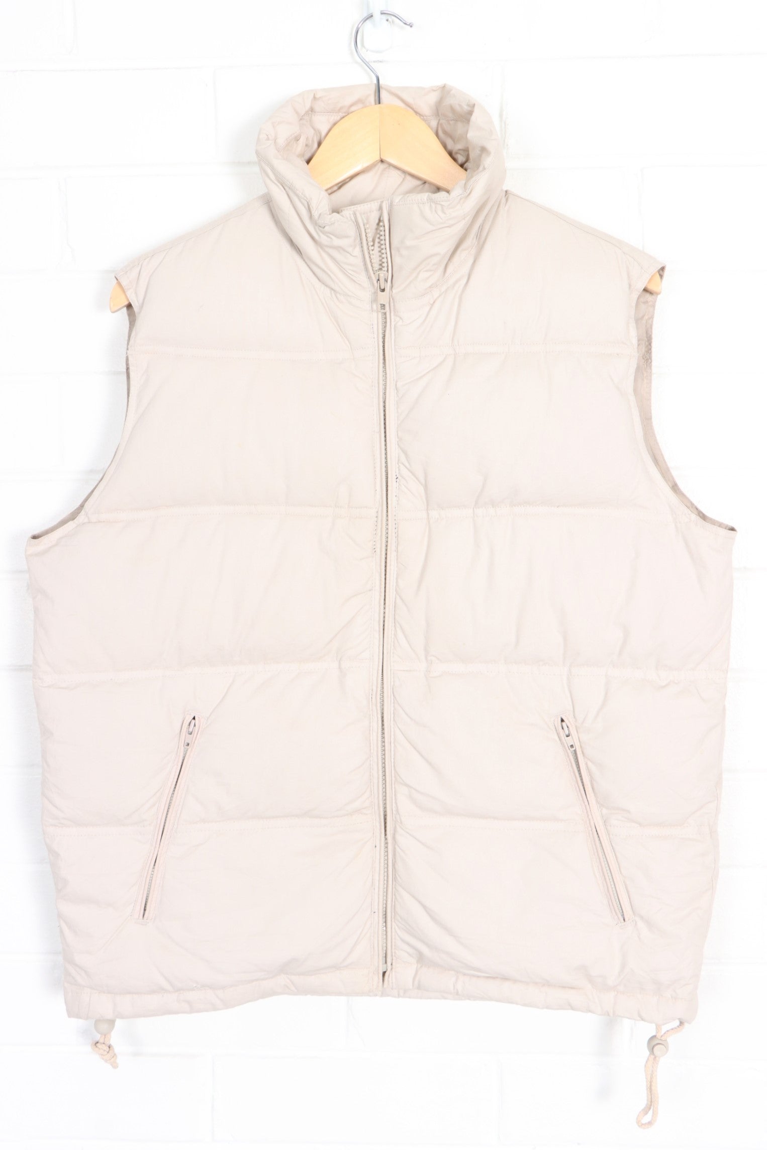 Northwest Territory Ecru Padded Vest (M) - Vintage Sole Melbourne