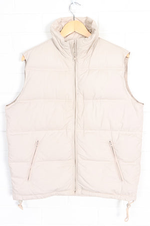 Northwest Territory Ecru Padded Vest (M) - Vintage Sole Melbourne