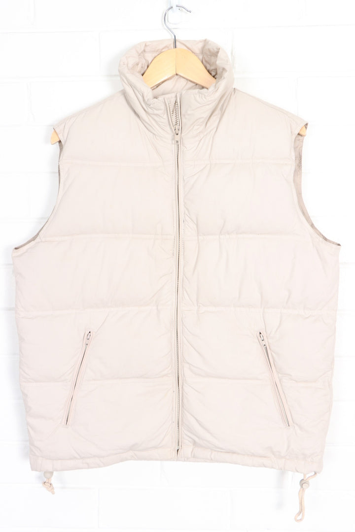 Northwest Territory Ecru Padded Vest (M) - Vintage Sole Melbourne