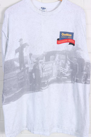 Osh Kosh B'Gosh All Over Print Single Stitch USA Made Tee (XXL) - Vintage Sole Melbourne