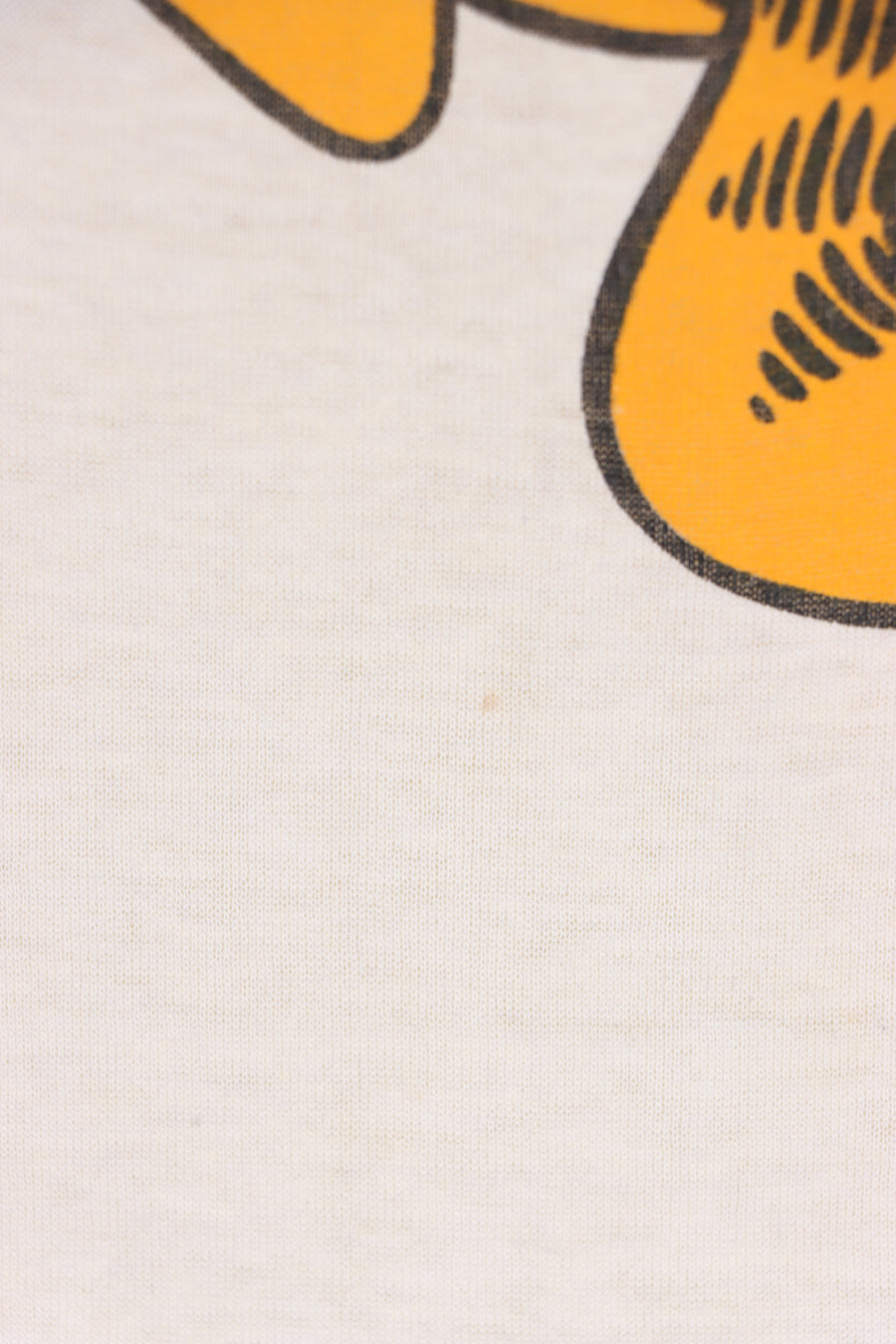 Garfield "Just Hangin' Out" 1978 Paper Thin Single Stitch T-Shirt (M) - Vintage Sole Melbourne