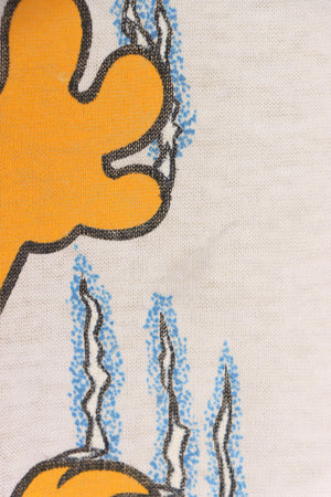 Garfield "Just Hangin' Out" 1978 Paper Thin Single Stitch T-Shirt (M) - Vintage Sole Melbourne