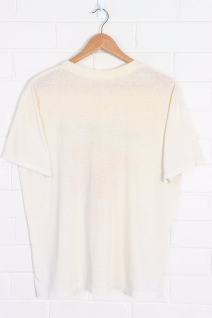 Garfield "Just Hangin' Out" 1978 Paper Thin Single Stitch T-Shirt (M) - Vintage Sole Melbourne