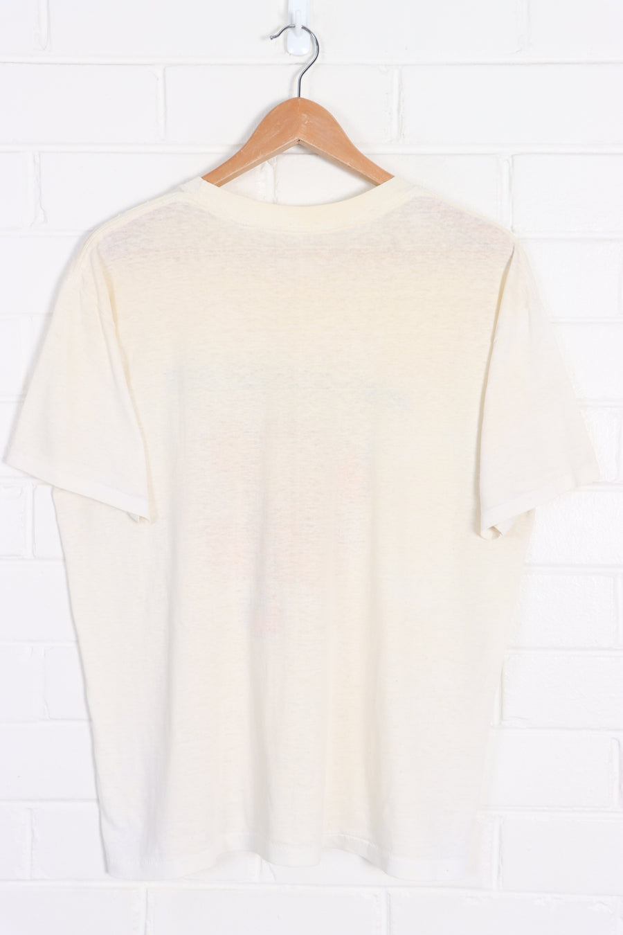 Garfield "Just Hangin' Out" 1978 Paper Thin Single Stitch T-Shirt (M) - Vintage Sole Melbourne