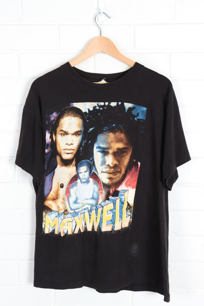 Maxwell Fortunate 90s Rap Front Back Single Stitch T-Shirt (XL) - Vintage Sole Melbourne