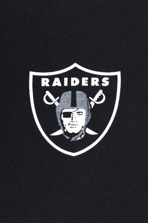 NFL Las Vegas Raiders Mickey Mouse "Haters" Centre Logo Front Back T-Shirt (XL)