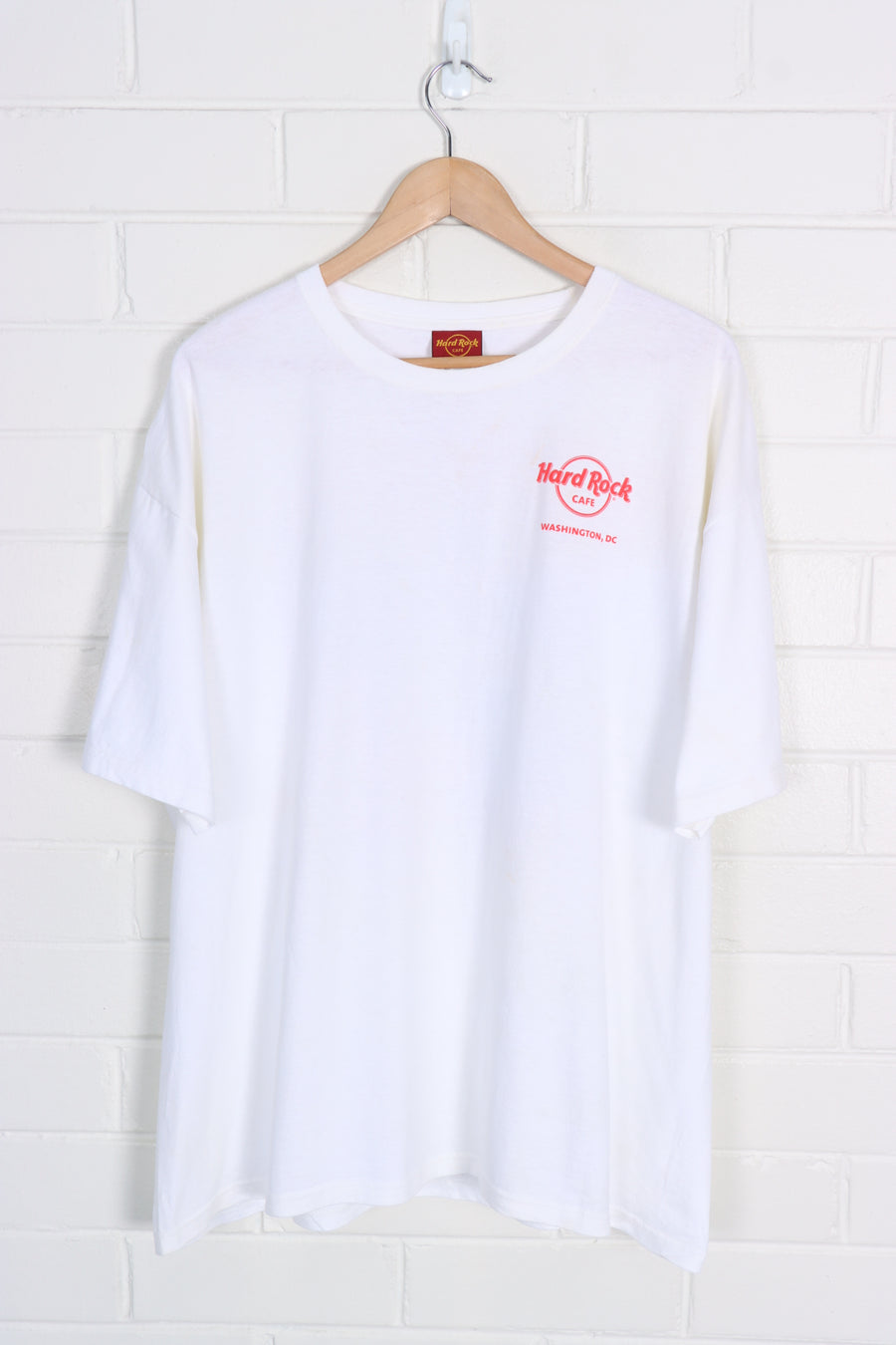 HARD ROCK CAFE Washington Bald Eagle USA Flag Destination Tee (XXL) - Vintage Sole Melbourne