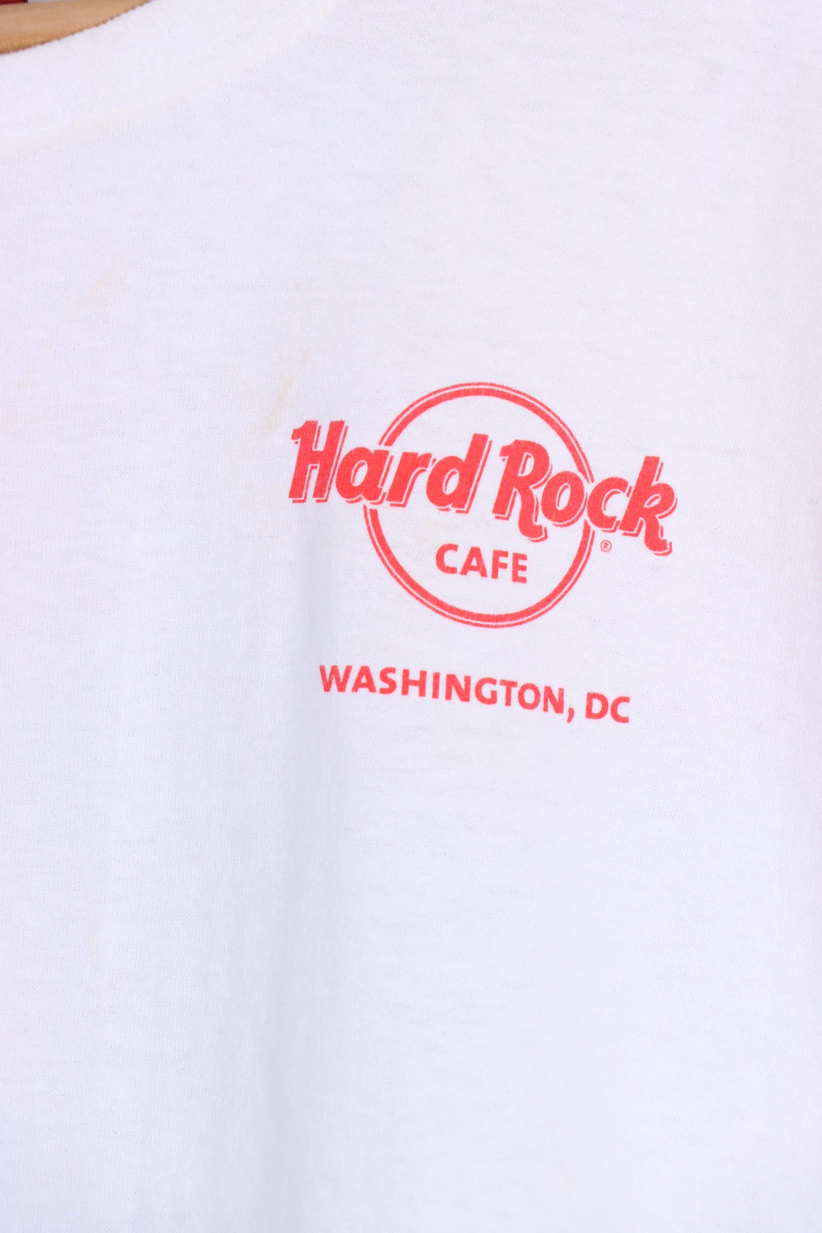 HARD ROCK CAFE Washington Bald Eagle USA Flag Destination Tee (XXL) - Vintage Sole Melbourne