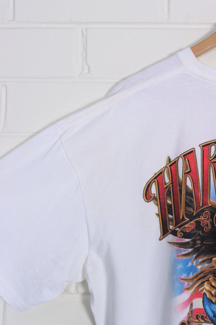 HARD ROCK CAFE Washington Bald Eagle USA Flag Destination Tee (XXL) - Vintage Sole Melbourne