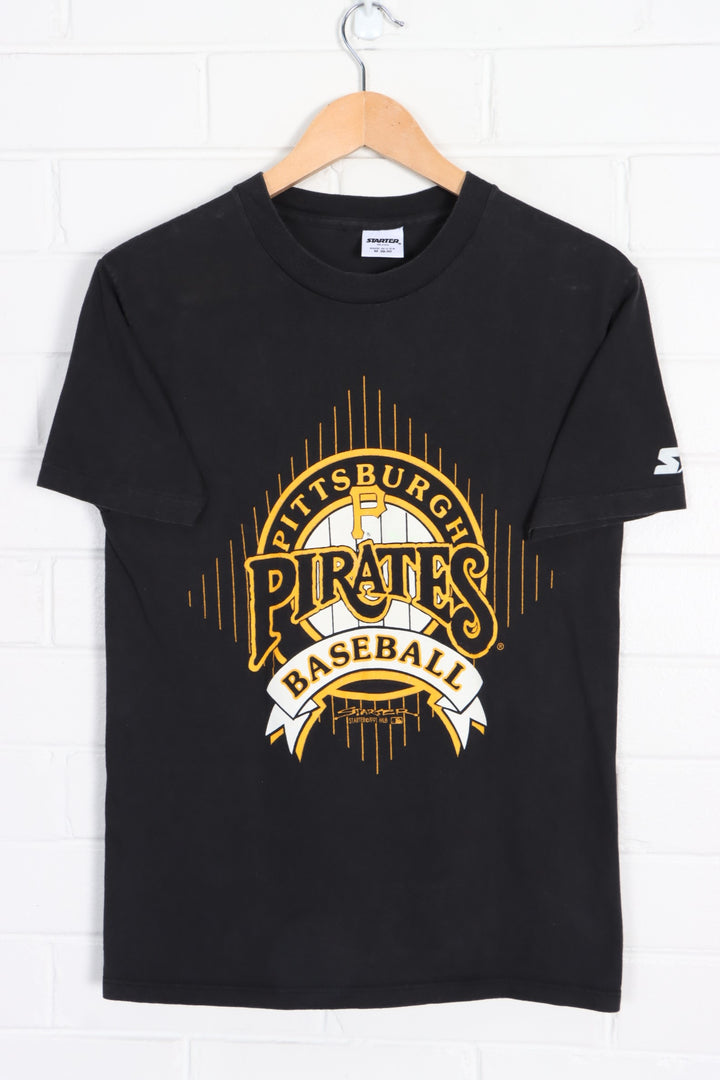 MLB Pittsburgh Pirates 1991 Single Stitch STARTER Tee USA Made (S) - Vintage Sole Melbourne