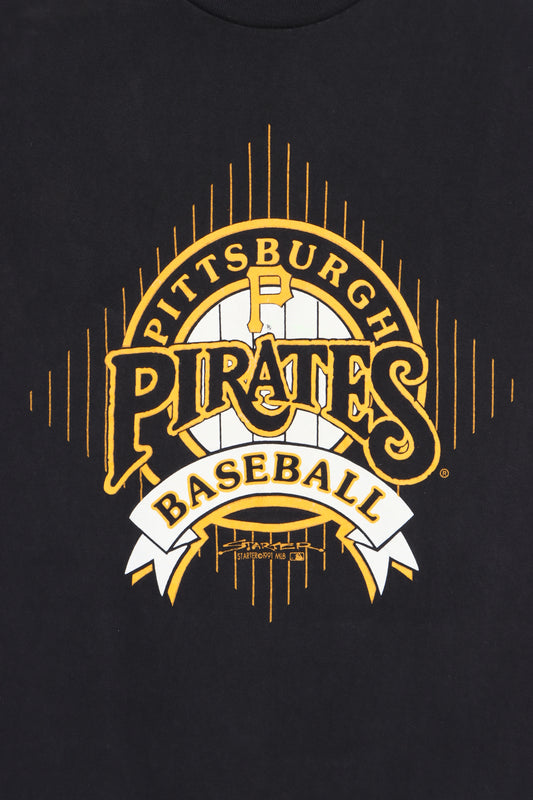 MLB Pittsburgh Pirates 1991 Single Stitch STARTER Tee USA Made (S) - Vintage Sole Melbourne