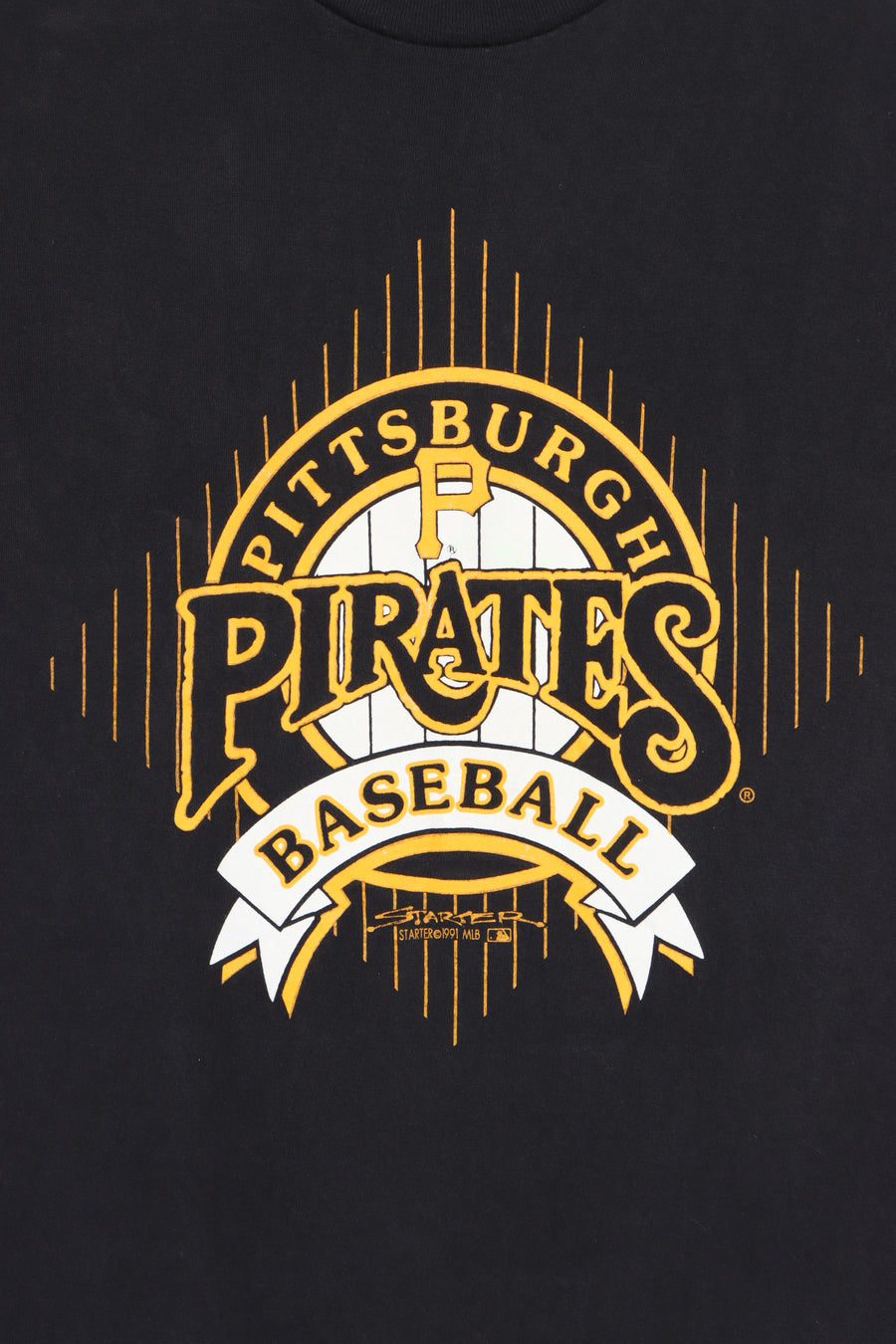 MLB Pittsburgh Pirates 1991 Single Stitch STARTER Tee USA Made (S)