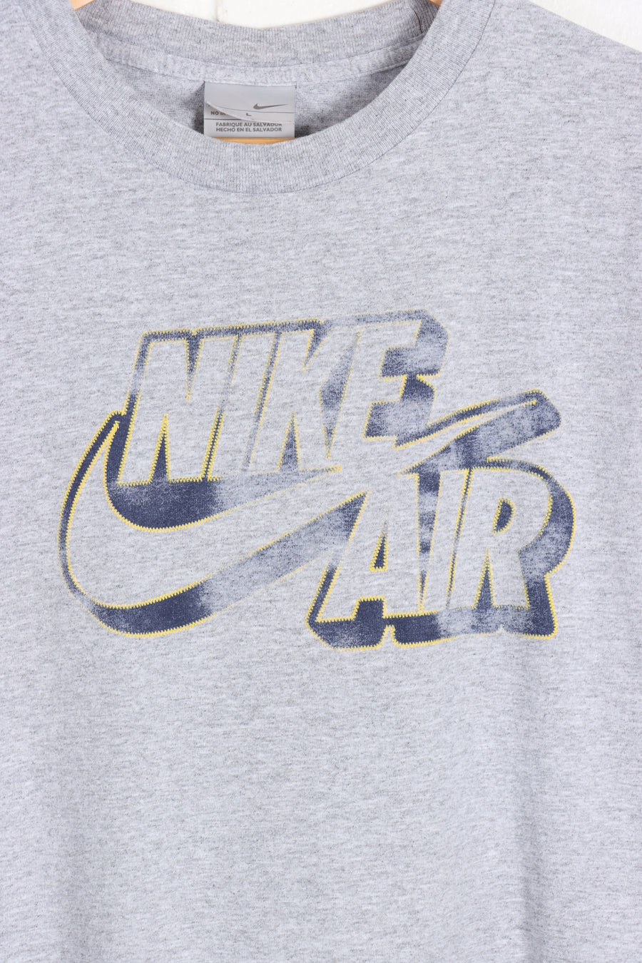 NIKE Air Swoosh Stitched Look Logo Tee (M) - Vintage Sole Melbourne