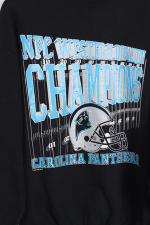 NFL 1996 Carolina Panthers NFC Champions Sweatshirt  USA Made(L-XL) - Vintage Sole Melbourne