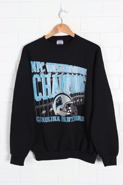 NFL 1996 Carolina Panthers NFC Champions Sweatshirt  USA Made(L-XL) - Vintage Sole Melbourne