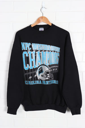 NFL 1996 Carolina Panthers NFC Champions Sweatshirt  USA Made(L-XL)