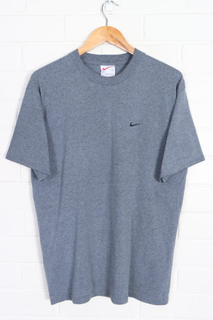 NIKE Silver Grey Swoosh Logo T-Shirt (M-L)