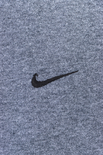 NIKE Silver Grey Swoosh Logo T-Shirt (M-L) - Vintage Sole Melbourne