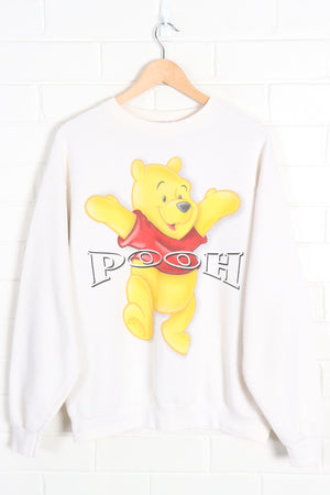 DISNEY Happy Winnie The Pooh Disneyland  Sweatshirt USA Made (XL) - Vintage Sole Melbourne