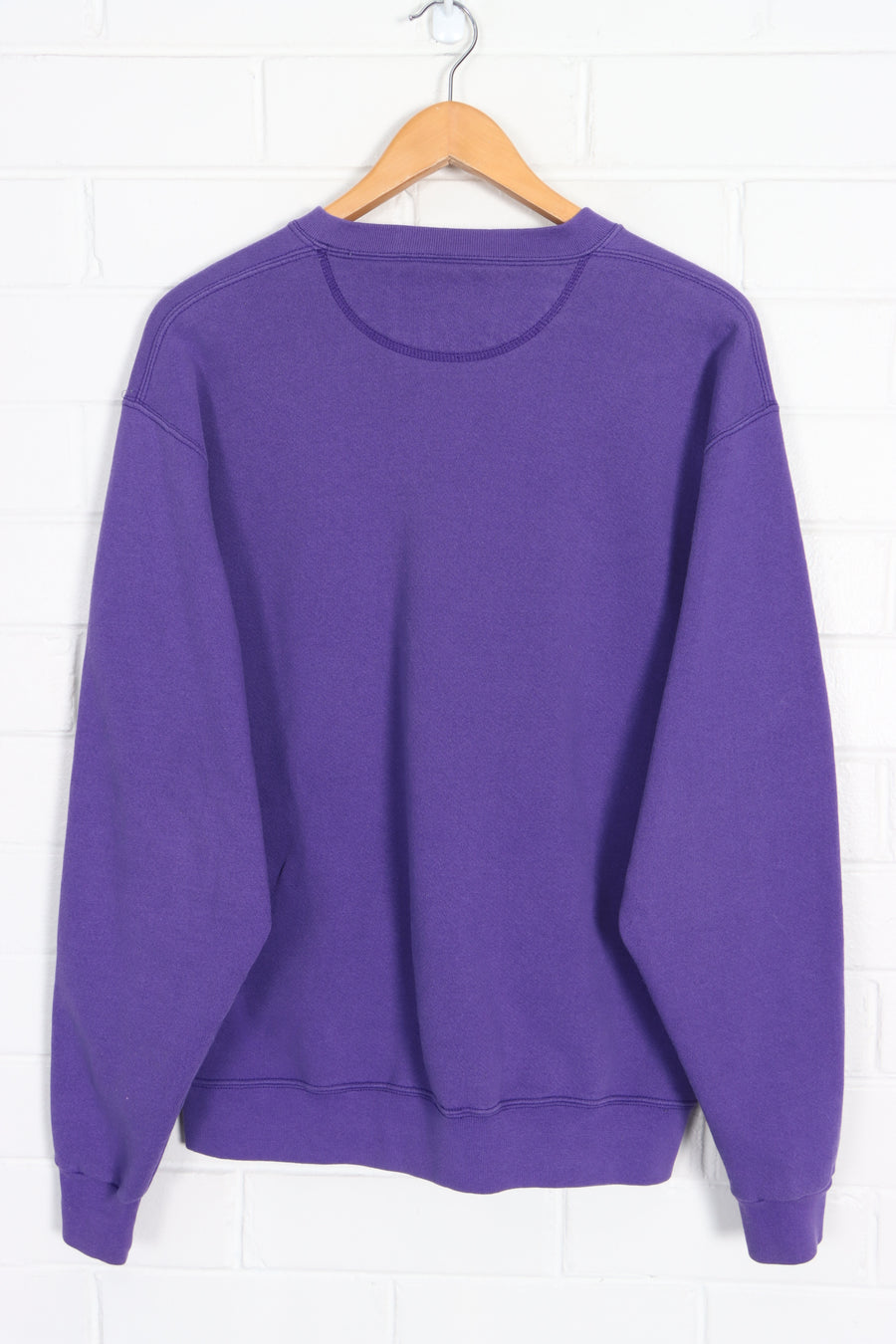 Westminster College Alumni Embroidered Purple Sweatshirt USA Made (S-M)