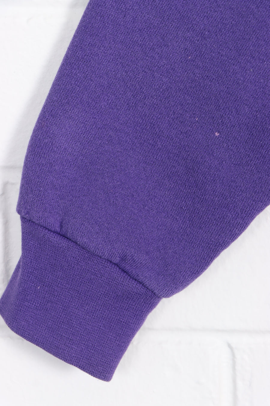 Westminster College Alumni Embroidered Purple Sweatshirt USA Made (S-M)