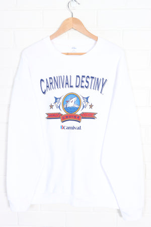 Carnival Destiny Cruise Sweatshirt USA Made (L-XL) - Vintage Sole Melbourne
