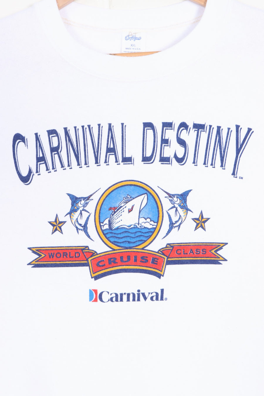 Carnival Destiny Cruise Sweatshirt USA Made (L-XL)