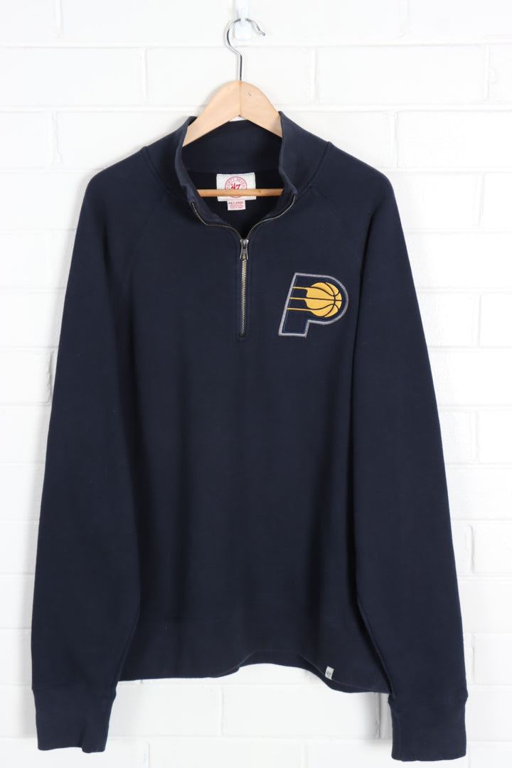 Purdue Boilermakers Basketball Logo 1/4 Zip Sweatshirt (XXL) - Vintage Sole Melbourne