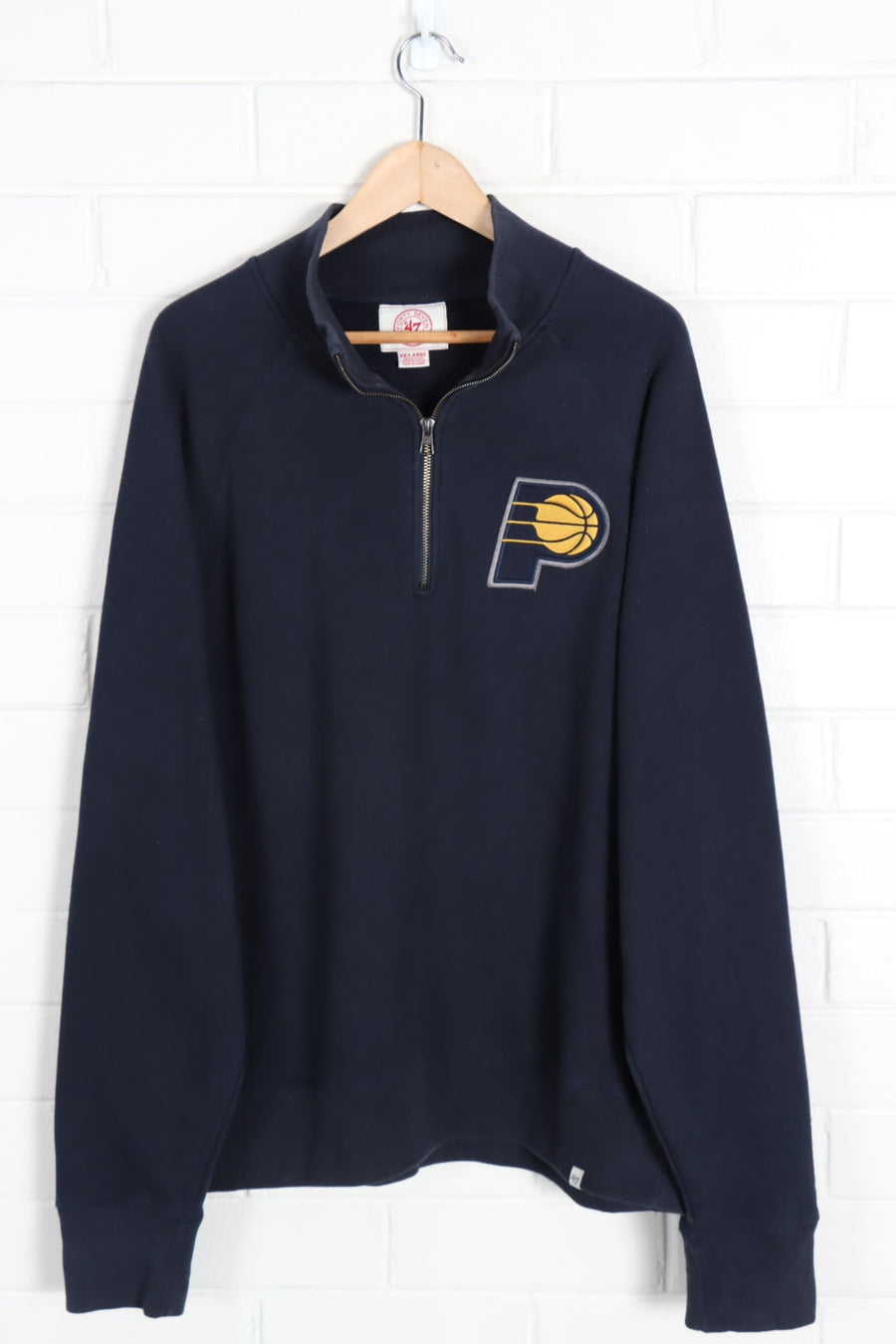 Purdue Boilermakers Basketball Logo 1/4 Zip Sweatshirt (XXL) - Vintage Sole Melbourne