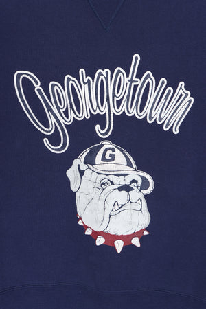 Georgetown Hoyas Bulldog RUSSELL ATHLETIC Sweatshirt USA Made (M-L)