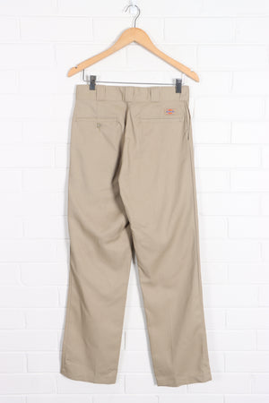 DICKIES 874 Original Fit Beige Workwear Pants (30x32) - Vintage Sole Melbourne