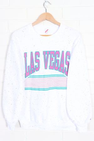 Las Vegas 1991 Retro Spell Out Sweatshirt USA Made (M)