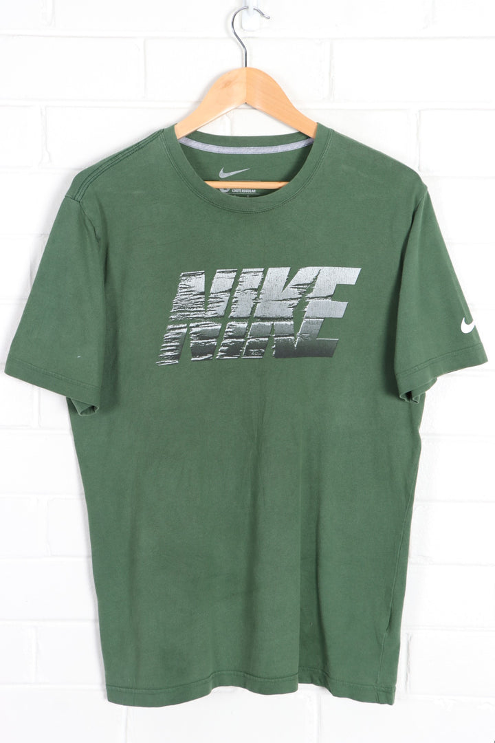 NIKE Concrete Spell Out Logo T-Shirt (M-L)