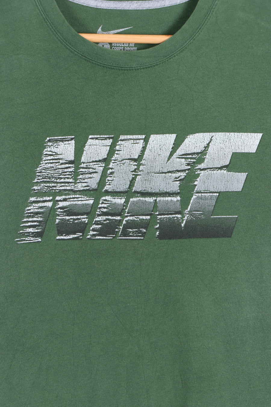 NIKE Concrete Spell Out Logo T-Shirt (M-L)