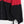 Reebok Embroidered Colour Block Black & Maroon Zip Up Windbreaker (XL)