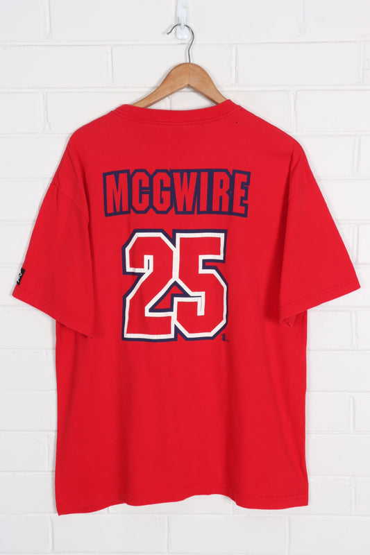 Vintage 1998 STARTER Cardinals NBL Baseball McGwire USA Made Tee (L) - Vintage Sole Melbourne