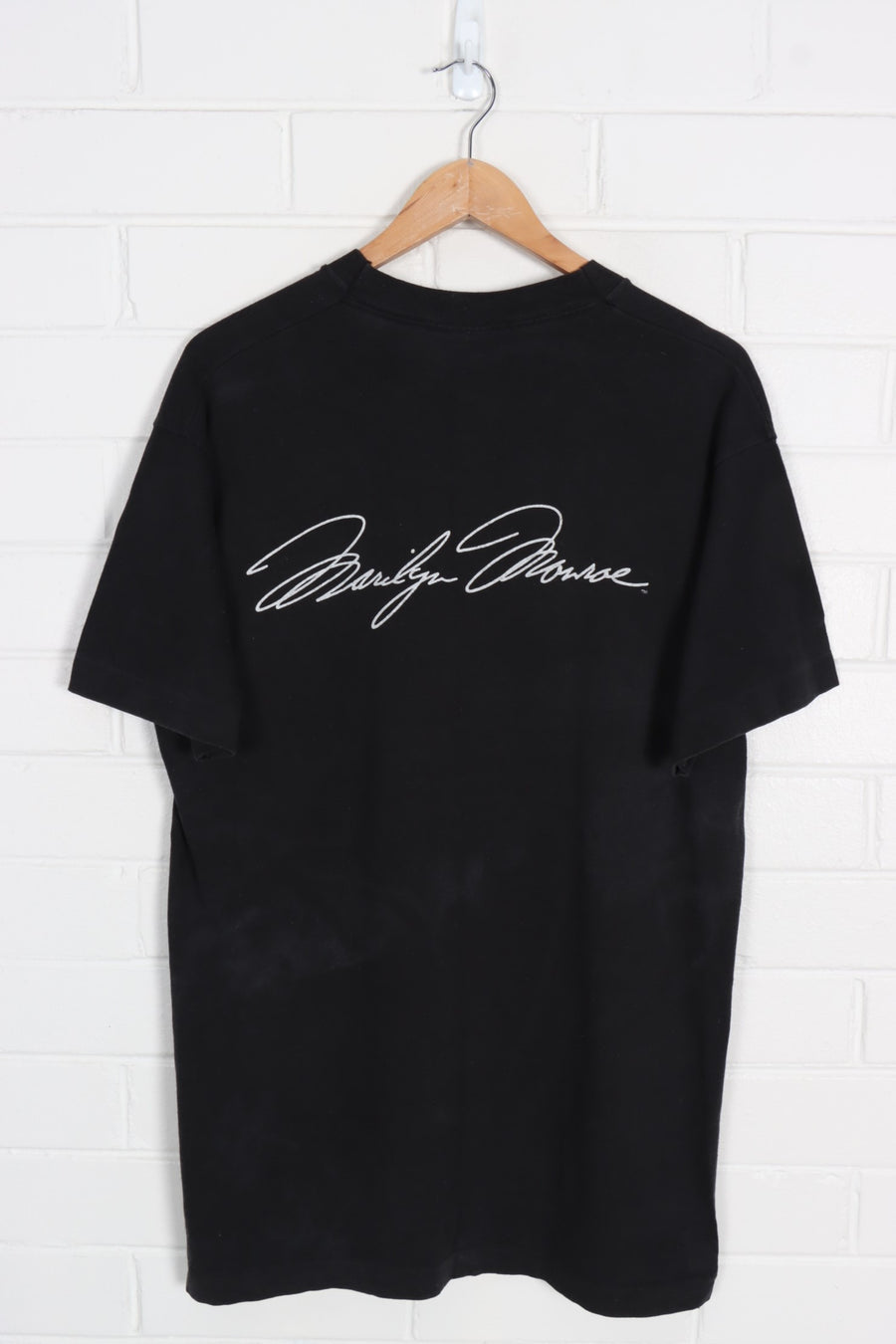 Marilyn Monroe Big Print Marlin Tease USA Made Single Stitch Tee (M-L) - Vintage Sole Melbourne