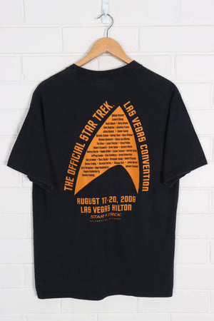 Star Trek Official Las Vegas Convention Front & Back T-Shirt (M-L)